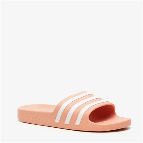 roze adidas slippers kopen|Roze adidas Slippers voor dames online kopen .